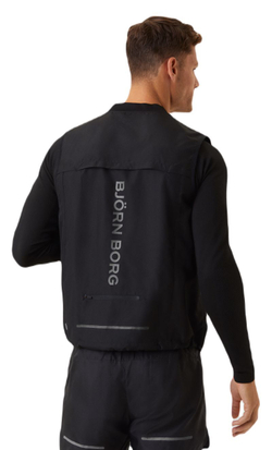 Теннисная жилетка Bjorn Borg Running Vest Ripstop - black beauty