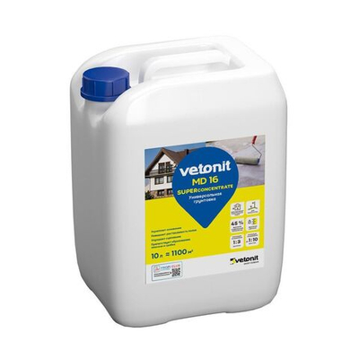 Грунт Vetonit MD16 Superconcentrate 10 л концентрат