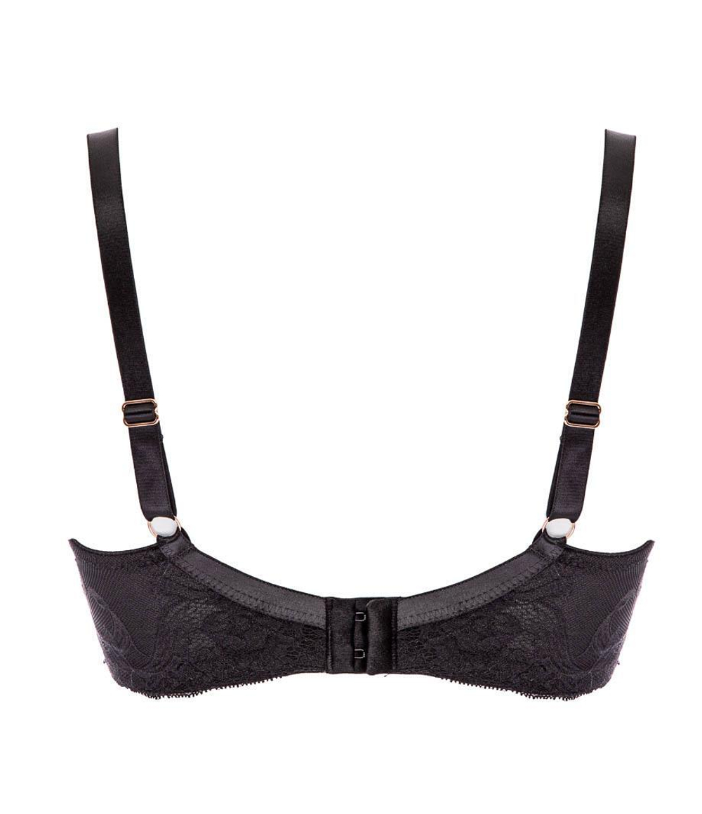 Черный бюстгальтер Sublime с чашками на тонком поролоне (Размер: 70I) (Цвет: черный)