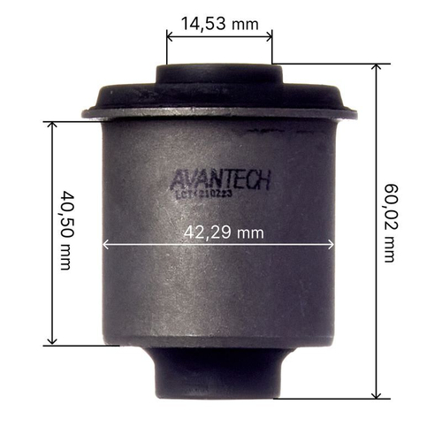 Сайлентблок переднего нижнего рычага, передний Avantech ASB0307