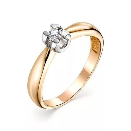 Кольцо из золота с бриллиантами