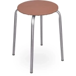 Табурет Эконом (ТЭ2/К коричневый)