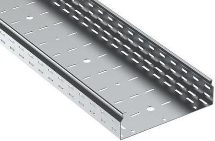 Лоток листовой перфорир. 80х300 L2500 сталь 2.0мм ESCA 7 IEK CLP10-080-300-200-D25