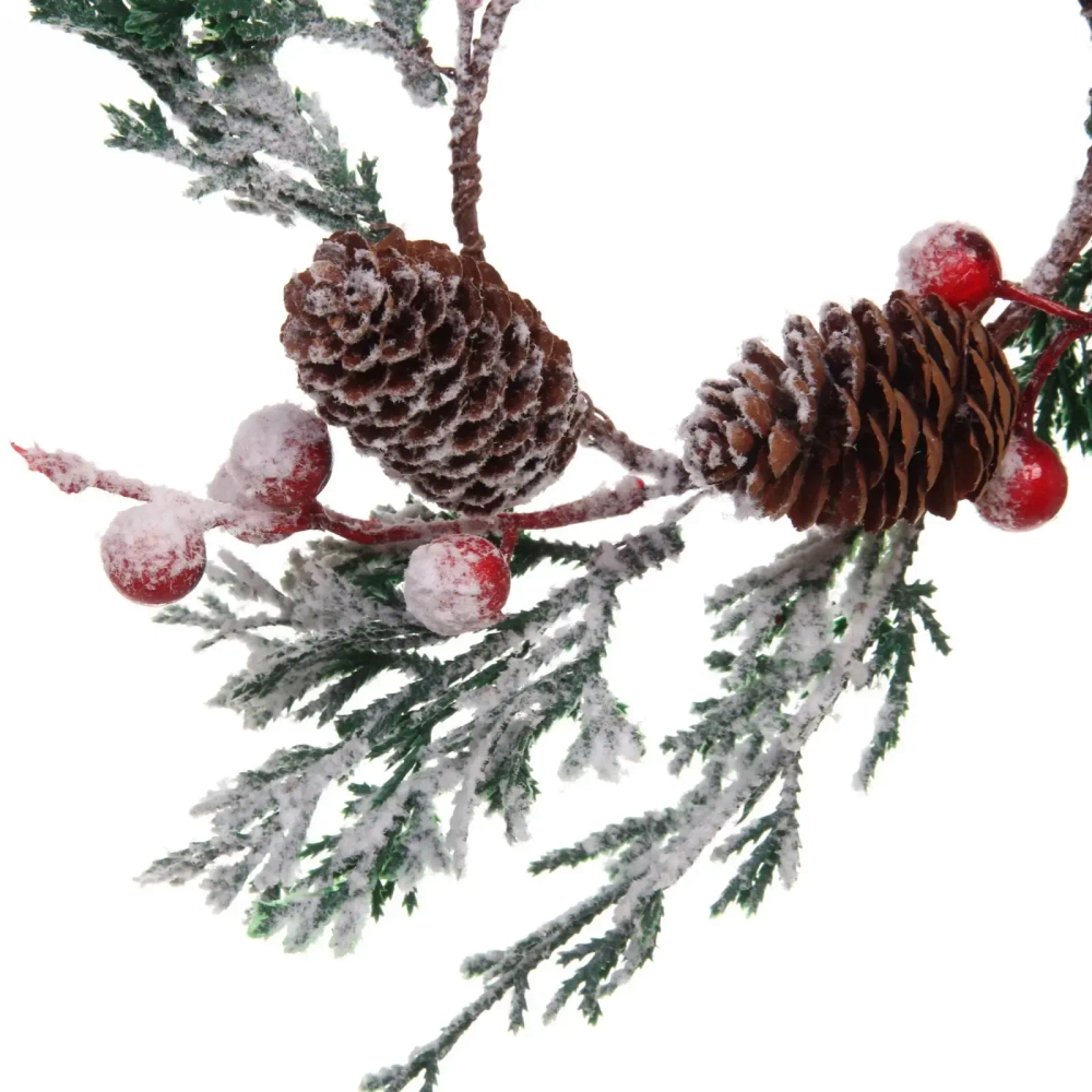 Венок хвойный новогодний «Рождественское волшебство» , 28 см