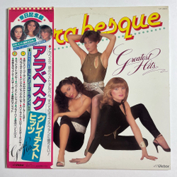 Винтажная виниловая пластинка LP Arabesque Greatest Hits (Japan 1981) (Obi) Midnight Dancer