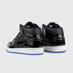 кроссовки Air Jordan 1 Mid Black White Ftwr. Wmns