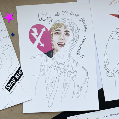 Открытка / princess_di / STRAY KIDS / "case 143"