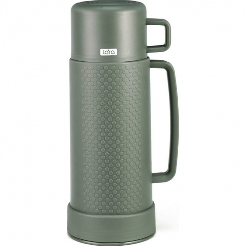 ТЕРМОС СТЕКЛО 1000МЛ УЗ/Г GREEN (1) LARA