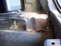 Фаркоп оцинкованный Galia H017A для Honda HR-V 1999-2001(паспорт и сертификат в комплекте)(без электрики)
