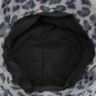 Панама STREET Леопард экомех, серый