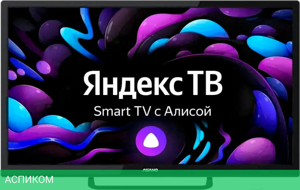 Телевизор Asano 24LH8110T черный