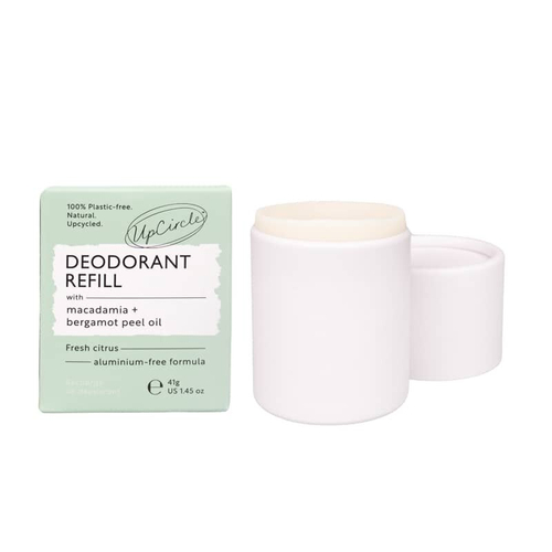 Сменный блок дезодоранта UpCircle с макадамией (без упаковки), 41 гр