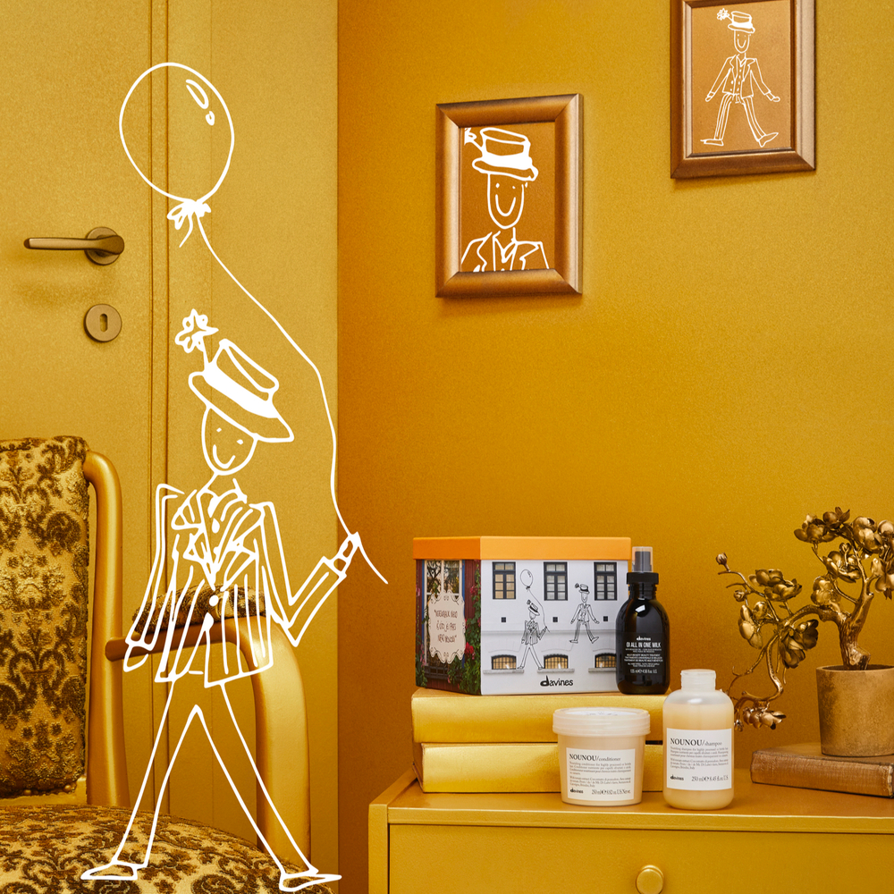 DAVINES Набор Nounou Для питания поврежденных волос