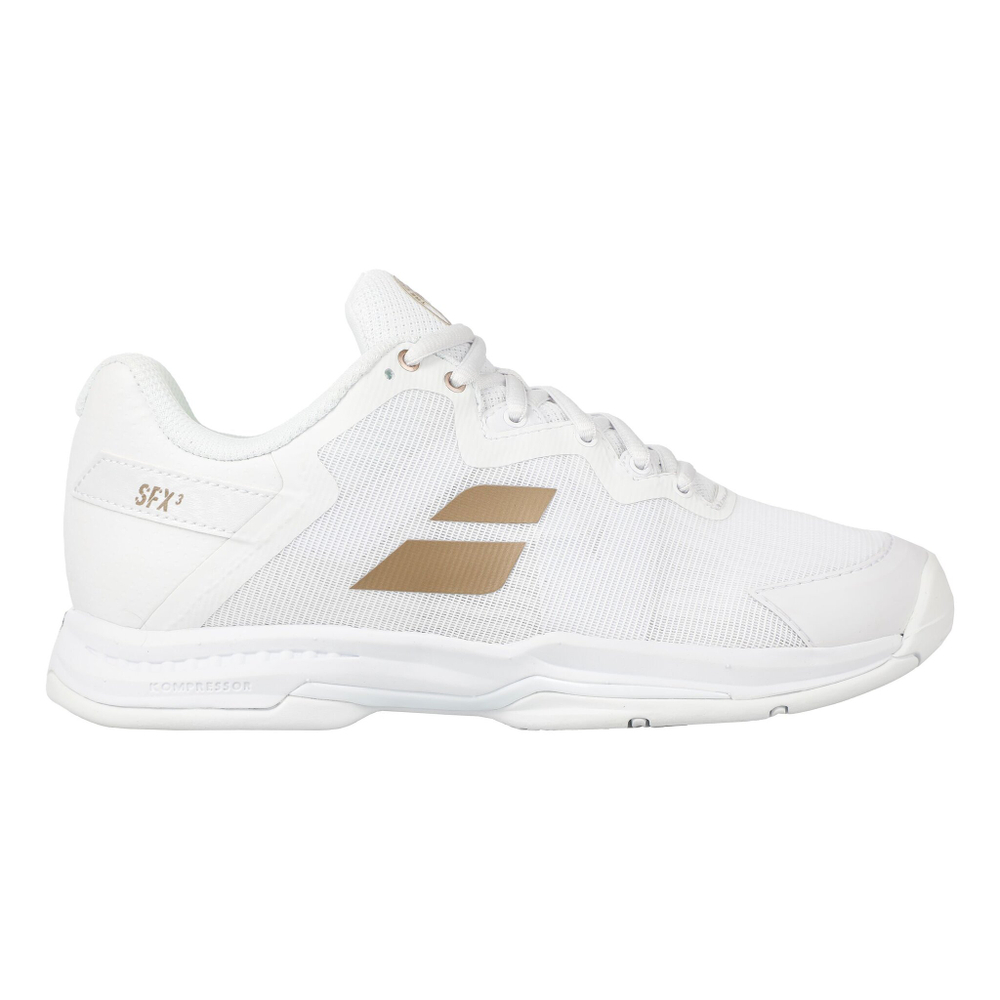 Мужские теннисные кроссовки Babolat Sfx 3 All Court Shoe - White, Gold