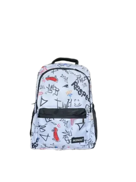 Рюкзак "BEIMAIQI respect" городской QOZA, белый, 12 л