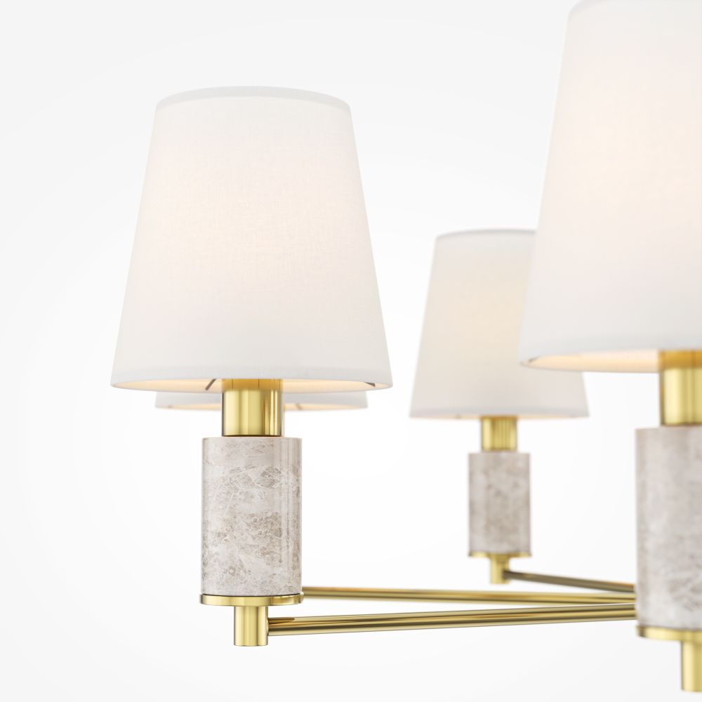 Люстра на штанге Maytoni   MOD483PL-08BS