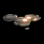 Потолочная светодиодная люстра Loft It Skydro 10477L