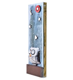 KK-502 Панно «Сова властительница ночи» шамот