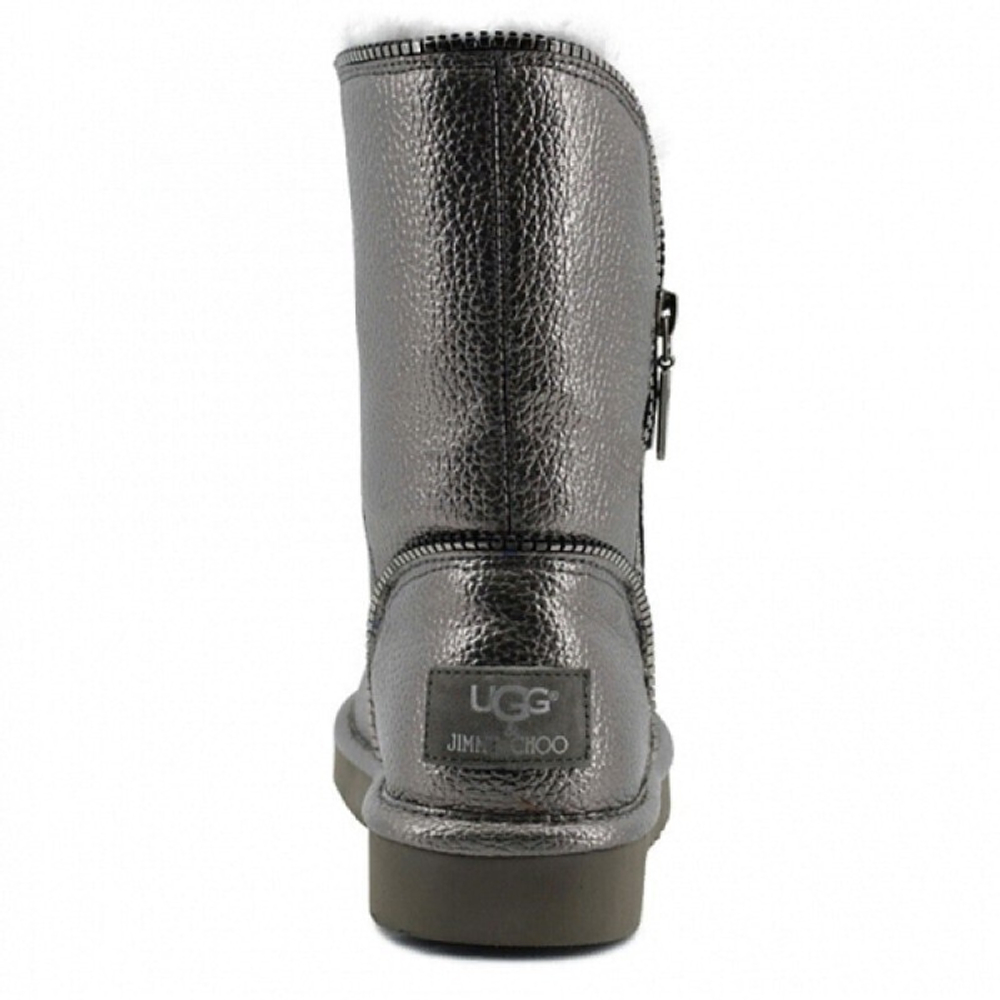 Угги UGG & Jimmy Choo Granular Skin Grey