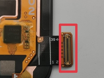 Realme GT Neo 2 5G (RMX3370) / FPC коннектор дисплея (на шлейфе) (ORIG)