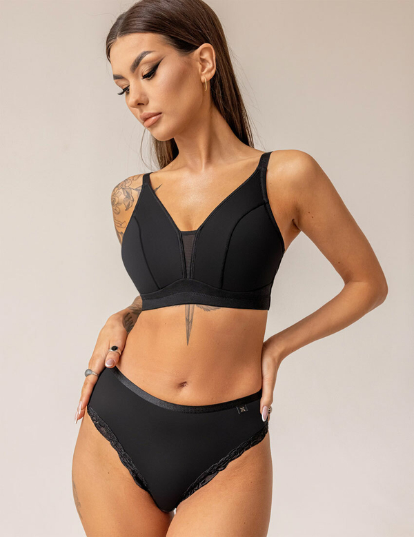 Kris Line MARCELLA Слипы (Черный)