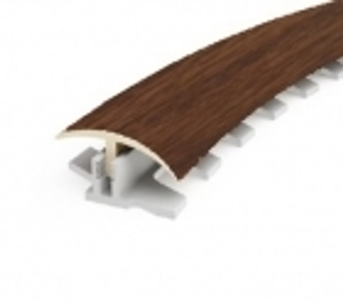 Профиль гиб. разноур. "Uniflex" №37 махагон 3м