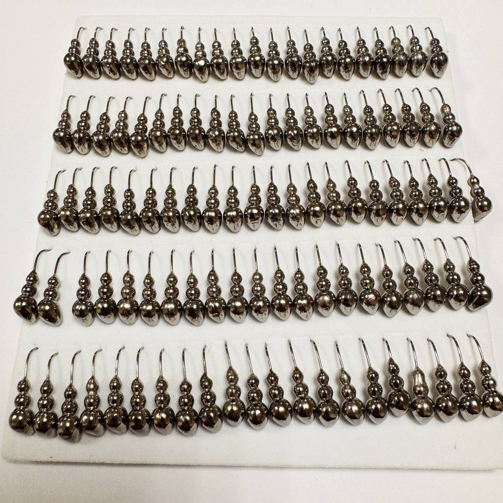 Мормышки вольфрамовые №5  Муравей   1,54 гр . 1,7мм ( набор 10 штук) цена указана за 1 штук