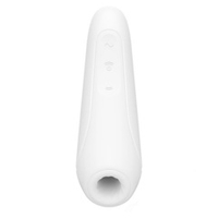 Белый вакуум-волновой стимулятор 13,5см Satisfyer Curvy 1+