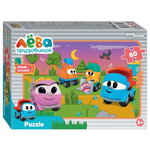 Пазл 60эл. "Грузовичок Лёва. Друзья" (Степ пазл)