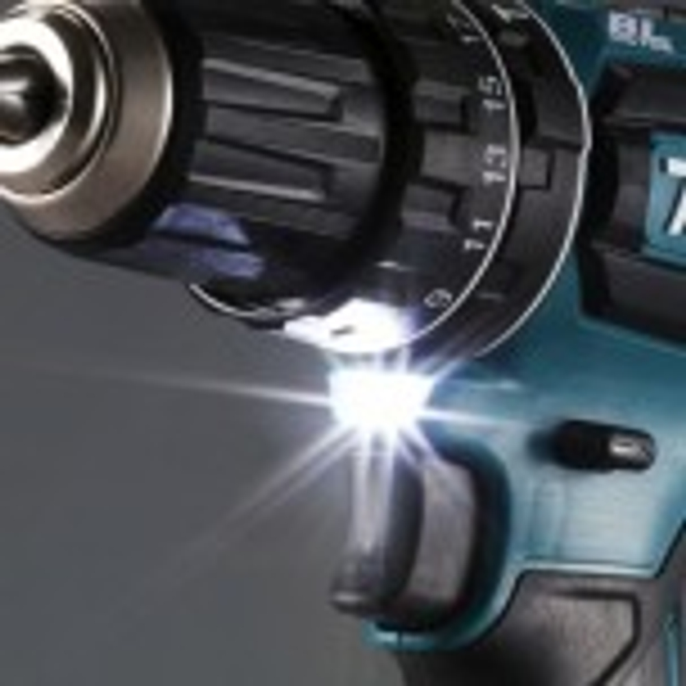 Аккумуляторная дрель шуруповерт MAKITA DHP 485 SYE ударная, бесщеточная DHP485SYE