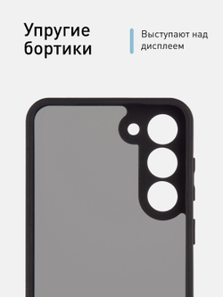 Чехол ROSCO для Samsung Galaxy S23 Plus (арт.SS-S23P-PP-PRO-BLACK )