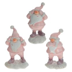 GAEM Фигурка декоративная "Дед мороз", L6,5 W5 H10 см, 3в.