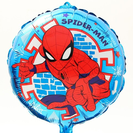 Шар фольгированный круг "Spider-man", Человек-паук   7149140 Г37