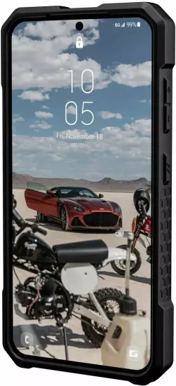 Чехол Uag Monarch PRO для Samsung Galaxy S23, карбон (Carbon Fiber)