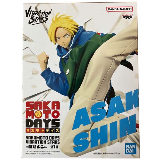 Фигурка аниме Vibration Stars Дни Сакамото Sakamoto Days Шин Асакура Shin Asakura 12см 85598 (10317120/050525/5078469/1, Китай)