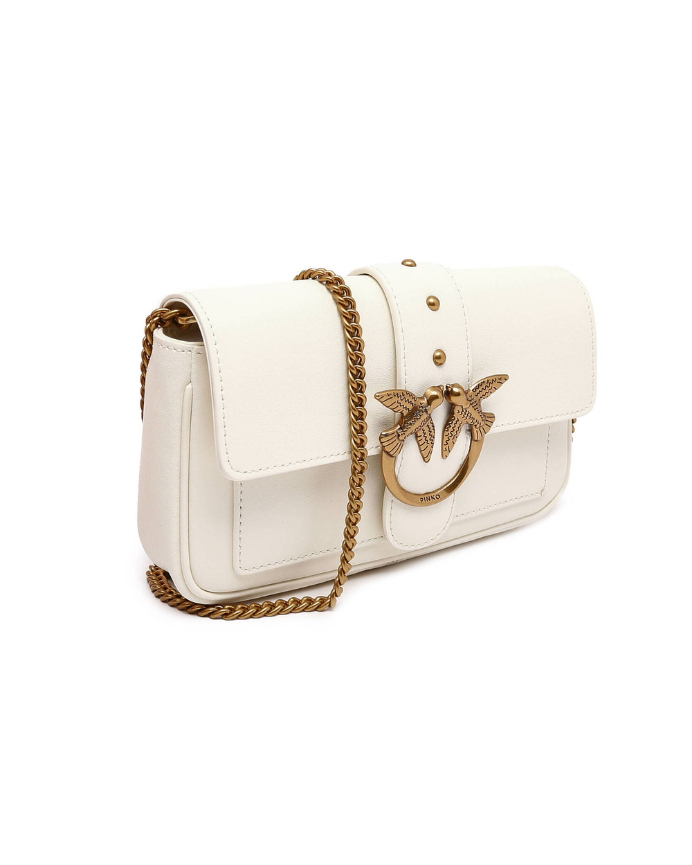 Кожаная сумка через плечо Pinko - белый(100061 A0F1)