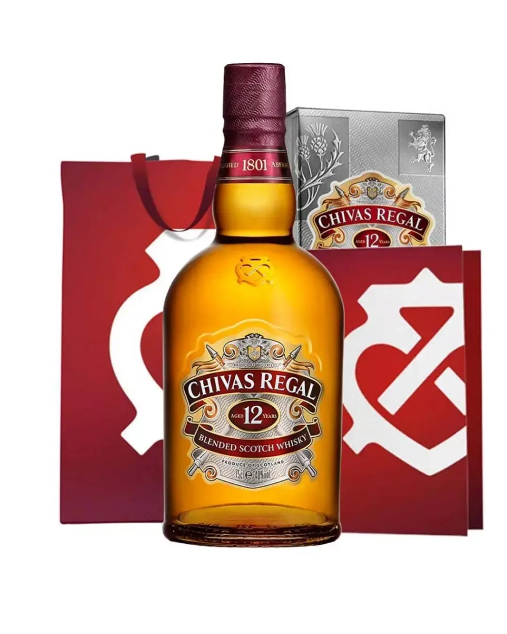 Chivas Regal 12 Y.O. 1 л. в подарочной коробке
