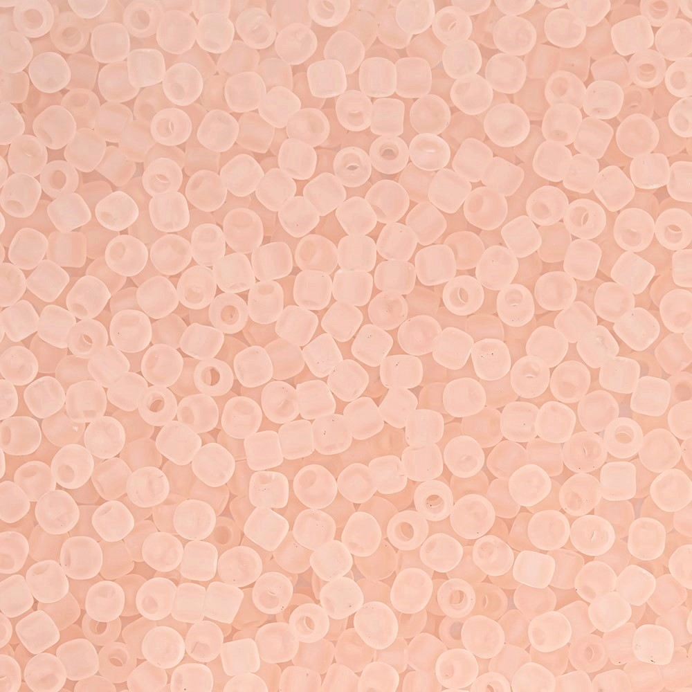 Японский бисер TOHO Round 11/0 (№11F), прозрачный матовый