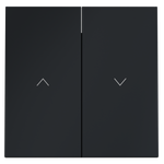 Клавиши для выключателя жалюзи, S70 (графит)