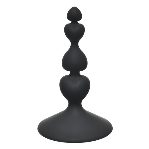 Чёрная анальная пробка 10см Lola Games First Time Sweetheart Plug Black 4106-03Lola