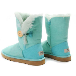 Угги Bailey Button Aqua