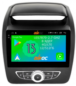 Магнитола для KIA Sorento 2012-2016 (климат на большом экране ГУ) - Airoc 2K AU-2331 на Android 13, TS20, 12/512Гб, SIM-слот
