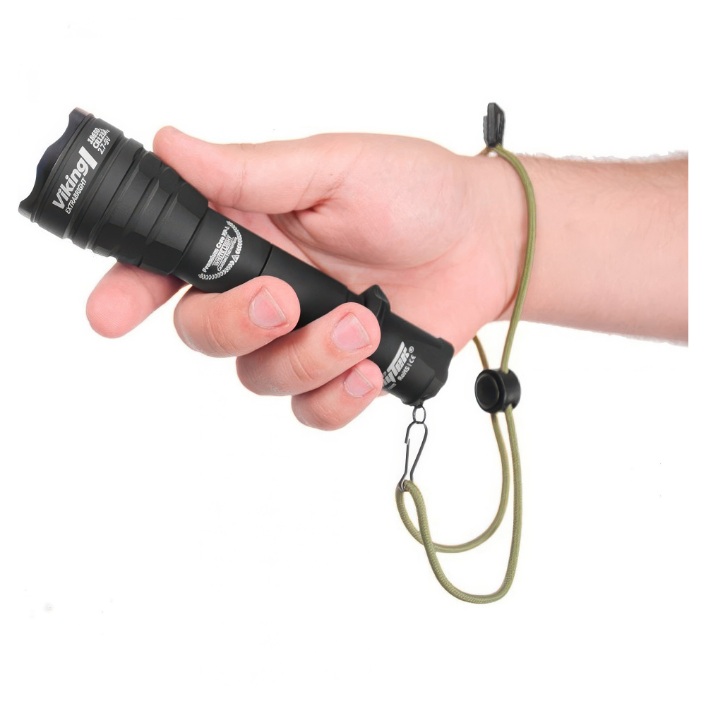 Тактический фонарь Armytek Viking V3 XP-L (тёплый свет) — удобство работы благодаря совместимости с цветными фильтрами и выносными кнопками.