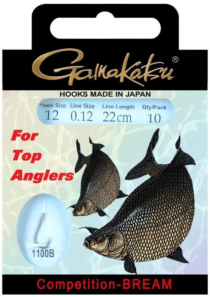 Крючок Gamakatsu Hook BKS-1310B Allround 22cm Comp №18 d0.10