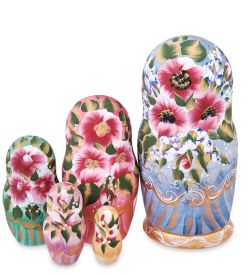 Народные промыслы МР-44/ 2-D Матрешка 5м «Василина с балалайкой»