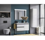 Модуль ROCA DOMI 2 ящика 1 дверь 1000 левая, белый глянец