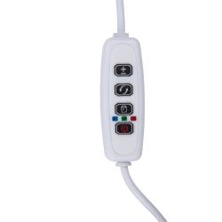 ULT-P35M-15W-SPLE-TM IP40 WHITE LEAF Светильник для растений светодиодный с таймером. на прищепке. Спектр для фотосинтеза. TM Uniel