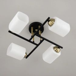 Citilux Генри CL130245 Люстра потолочная Чёрная