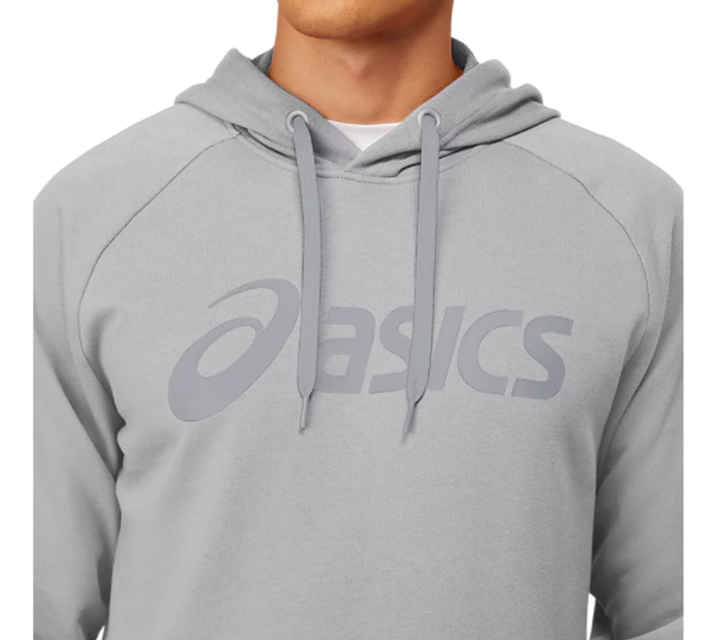Мужская теннисная кофта Asics Big Asics Oth Hoodie M - glacier grey/piedmont grey