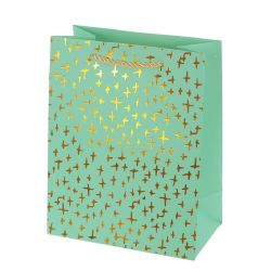 GAEM Пакет подарочный (бумага 210г/м2, блок микс 12шт), L18 W10 H23 см, 4в.